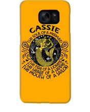Load image into Gallery viewer, Gift For Cassie Girl The Soul Of A Mermaid Phone case