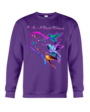 Load image into Gallery viewer, Hummingbirds Heart Shaped I Am A Simple Woman Gift For Mom Sweatshirt