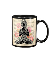 Load image into Gallery viewer, I'm Mostly Peace Love And Light Yoga Gift For Yoga Lovers Mug
