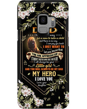 Load image into Gallery viewer, Lion Gift For Papa You'll Always My Dad My Hero Custom Design Phone case