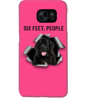 Load image into Gallery viewer, Labrador Retriever Six Feet People Unique Custom Design For Dog Lovers Phone case