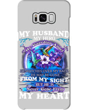 Load image into Gallery viewer, Hummingbird My Husband My Guardian Angel Gift For Angel Husband Phone case