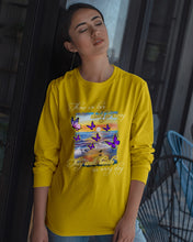 Load image into Gallery viewer, Butterfly Sunset On Beach Those We Love Don't Go Away Gift For Lover Unisex Long Sleeve