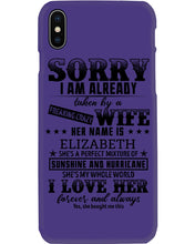 Load image into Gallery viewer, Gift For Husband I Love Here Forever And Always Phone case
