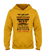 Load image into Gallery viewer, I'm A Grumpy Old Man I Was Born In May With My Heart Hoodie