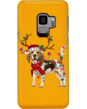 Load image into Gallery viewer, Beagle Gorgeous Reindeer Xmas Lights Gift For Dog Lovers Phone case