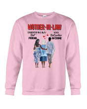 Load image into Gallery viewer, Daughter In Law's Best Friend Son's Best Partner In Crime Gift For Mom In Law Sweatshirt