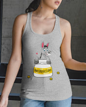 Load image into Gallery viewer, Funny Donkey Anti Depressant Meaning Gift For Women Ladies Flowy Tank