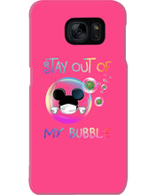 Load image into Gallery viewer, Lovely Phone Case Rainbow Design Stay Out Of My Bubble Gift For Friends Phone case