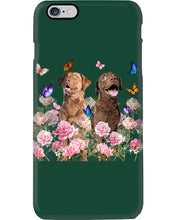 Load image into Gallery viewer, Gift For Dog LoversChesapeake Bay Retriever With Peonies Phone case