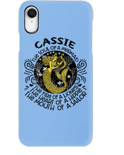 Load image into Gallery viewer, Gift For Cassie Girl The Soul Of A Mermaid Phone case
