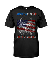 Load image into Gallery viewer, Eagle American Pride Spirit Of America Gift For American People Guys Tee