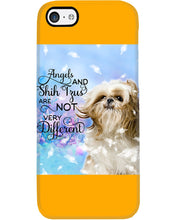 Load image into Gallery viewer, Angels And Shih Tzu Are Not Different Gift For Dog Lovers Phone case