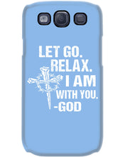Load image into Gallery viewer, Let You Relax I Am With You Gray Background Phone case