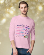 Load image into Gallery viewer, Butterflies When I Miss You I Just Have To Look Inside My Heart Gift For Lover Unisex Long Sleeve