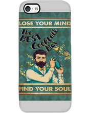 Load image into Gallery viewer, Lose Your Mind Find Your Soul Gift For Bartender Phone case