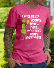 Load image into Gallery viewer, I’ll Read Book Everywhere Great Gift For Book Lovers Guys Tee
