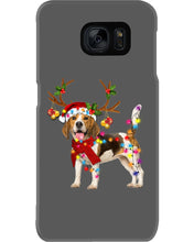 Load image into Gallery viewer, Beagle Gorgeous Reindeer Xmas Lights Gift For Dog Lovers Phone case