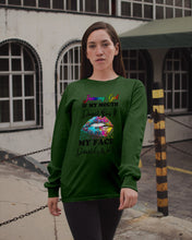 Load image into Gallery viewer, January Girl My Face Definitely Will Say It Trending For Birthday Gift Unisex Long Sleeve