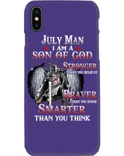 Load image into Gallery viewer, July Man Son Of God Birthday Meaningful Gift For Men Phone case