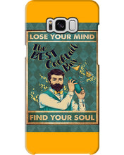 Load image into Gallery viewer, Lose Your Mind Find Your Soul Gift For Bartender Phone case