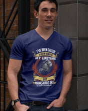 Load image into Gallery viewer, Mamasaurus Rex Is My Favorite Special Custom Design Guys V-Neck