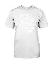 Load image into Gallery viewer, Let You Relax I Am With You Gray Background Guys Tee