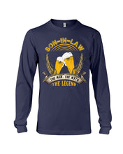 Load image into Gallery viewer, Beer Day Funny Gift For Son-In-Law The Man The Myth The Legend Unisex Long Sleeve