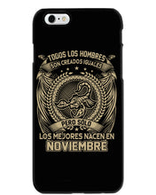 Load image into Gallery viewer, Los Mejores Nacen En Noviembre Gift For Men Phone case