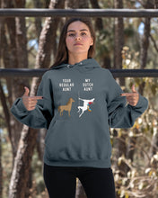 Load image into Gallery viewer, Funny Unicorn Difference Between Your Regular Aunt And My Dutch Aunt Hoodie