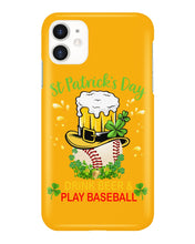 Load image into Gallery viewer, Baseball Drink Beer Day St Patrick's Day Gift For Baseball Lovers Phone case