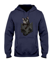 Load image into Gallery viewer, Cat In Your Front Pocket Perfect Gift For Friends Who Loves Cat Hoodie