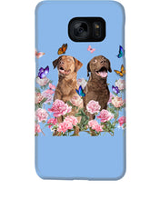 Load image into Gallery viewer, Gift For Dog LoversChesapeake Bay Retriever With Peonies Phone case