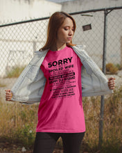 Load image into Gallery viewer, I’m A Spoiled Wife But Not Yours Grumpy Old Husband Was Born In April Guys Tee