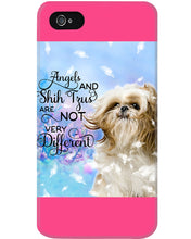 Load image into Gallery viewer, Angels And Shih Tzu Are Not Different Gift For Dog Lovers Phone case