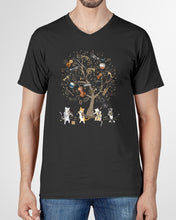 Load image into Gallery viewer, Cats Play Cello Special Custom Design For Music Instrument Lovers Guys V-Neck