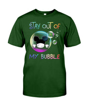 Load image into Gallery viewer, Lovely Phone Case Rainbow Design Stay Out Of My Bubble Gift For Friends Guys Tee