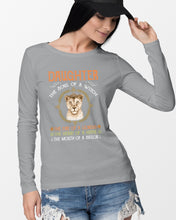 Load image into Gallery viewer, Daughter The Soul Of Witch The Fire Of Lioness Unisex Long Sleeve