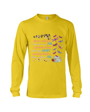 Load image into Gallery viewer, Butterflies When I Miss You I Just Have To Look Inside My Heart Gift For Lover Unisex Long Sleeve