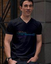 Load image into Gallery viewer, Colorful Ukulele Custom Design For Music Instrument Lovers Guys V-Neck
