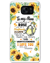 Load image into Gallery viewer, Gift For Mama You're A Sunflowers Always Stand Tall Trending Phone case