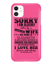 Load image into Gallery viewer, Gift For Husband I Love Here Forever And Always Phone case