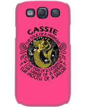 Load image into Gallery viewer, Gift For Cassie Girl The Soul Of A Mermaid Phone case