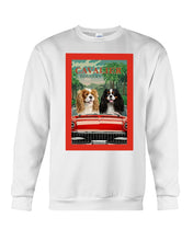 Load image into Gallery viewer, Cavalier Happy Holiday Gift For Dog Lovers Sweatshirt
