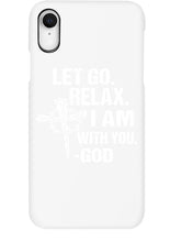 Load image into Gallery viewer, Let You Relax I Am With You Gray Background Phone case