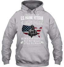 Load image into Gallery viewer, I Am A US Marine Veteran If America Needed Me Gift Hoodie