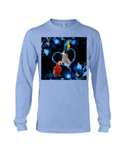 Load image into Gallery viewer, Lovely Phone Case Twinkling Blue Heart Gift For Parrots Lovers Unisex Long Sleeve