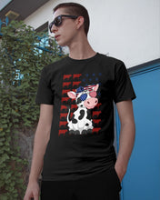 Load image into Gallery viewer, Lovely Phone Case Cow And American Flag Gift For Cow Lovers Guys Tee