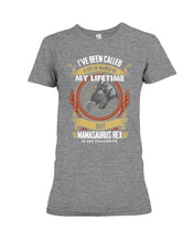 Load image into Gallery viewer, Mamasaurus Rex Is My Favorite Special Custom Design Ladies Tee
