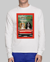 Load image into Gallery viewer, Cavalier Happy Holiday Gift For Dog Lovers Unisex Long Sleeve